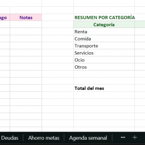 Pack de plantillas de finanzas y hábitos v3
